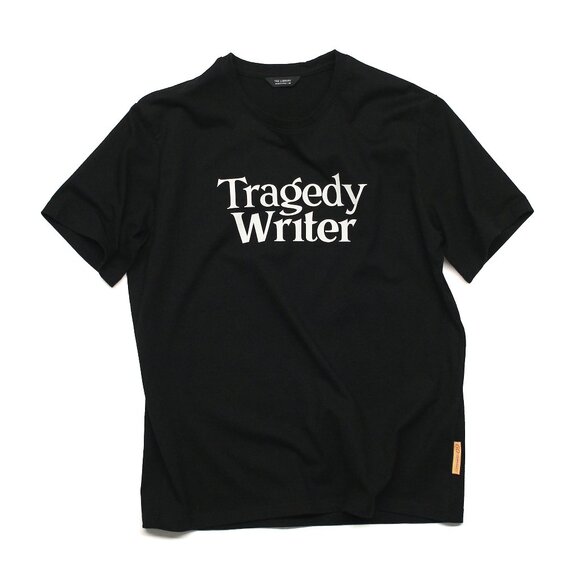Tee Library Tragedy Writer T-shirt, size small - Picture 1 of 4